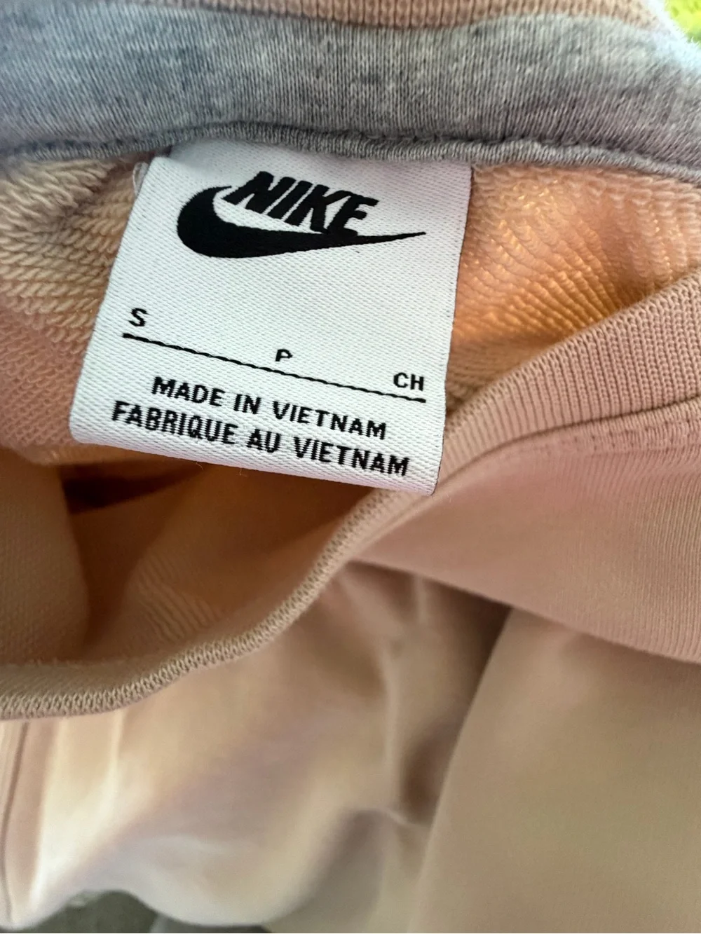 Nike Crewneck Sweatshirt in Beige